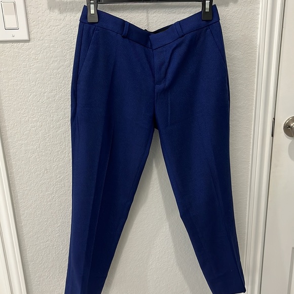 Banana Republic Avery Wool Ankle Pant Size 2P - Picture 2 of 6